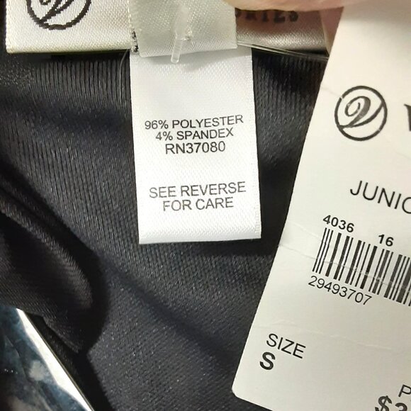 Versona Accessories Juniors LONG Dress Size SMALL, Sleeveless, Elastic Waist - Picture 4 of 10